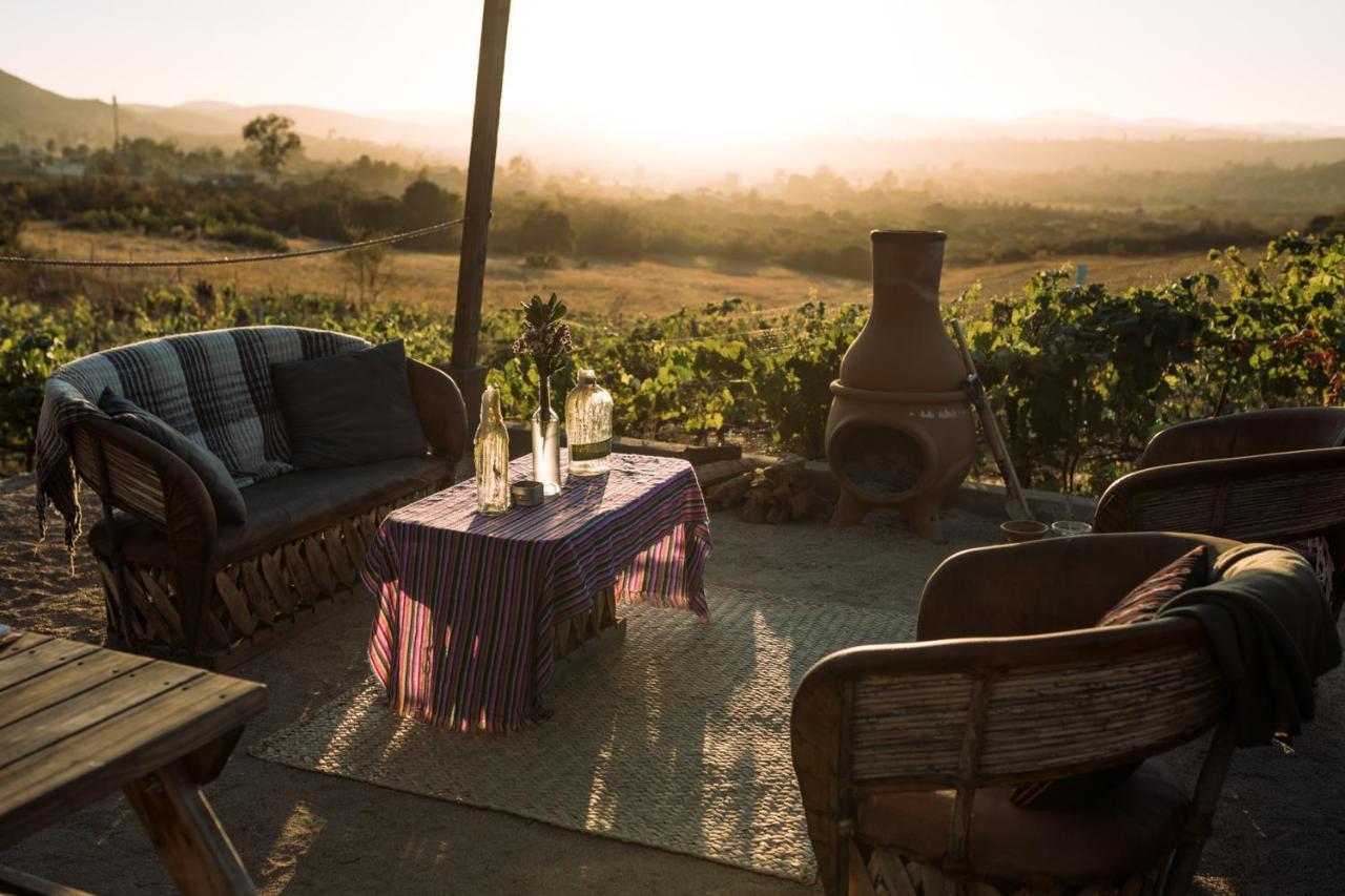 Bed and Breakfast UvaUva eco-retreat Valle de Guadalupe Esterno foto